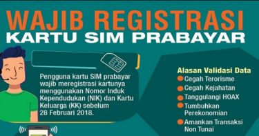 Warganet Di Minta Tak Terkecoh Terkait Berita Hoax Registrasi Ulang Kartu Sim