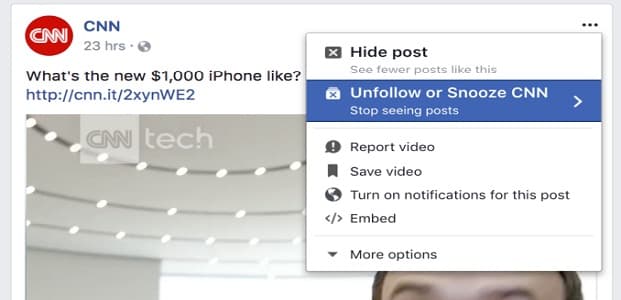 Teman Facebook Anda Menyebalkan ? Bungkam Saja Dengan Fitur Baru Facebook Ini