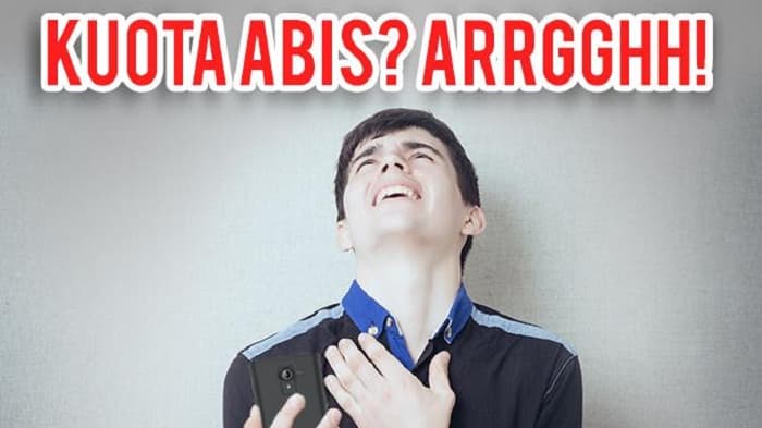 Kuota Internet Cepat Habis Hanya Dalam Beberapa Hari, Ini Dia Penyebabnya