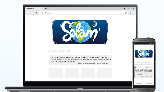 Salam Browser, Peramban Web Yang Di Klaim Aman Dan Halal Untuk Umat Muslim