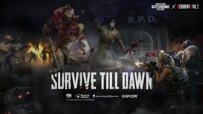 Tambah Seru, PUBG Mobile Kedatangan Zombie Dari Resident Evil 2