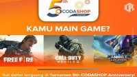 Ultah yang Kelima, Codashop Gelar 3 Turnamen esports Ultah yang Kelima, Codashop Gelar 3 Turnamen esports