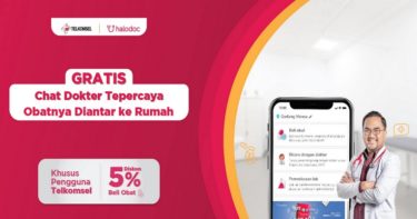 Kerja Sama Dengan Telkomsel, Halodoc Beri Diskon 5% untuk 3 bulan