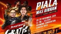 Piala Mas Gibran: Free Fire Esport Competition Resmi dibuka Piala Mas Gibran: Free Fire Esport Competition Resmi dibuka