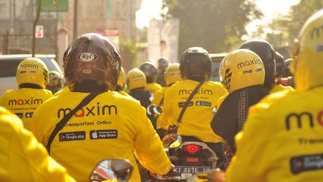 Maxim, Ojek Online Asal Rusia Siap Tantang Gojek dan Grab Maxim, Ojek Online Asal Rusia Siap Tantang Gojek dan Grab