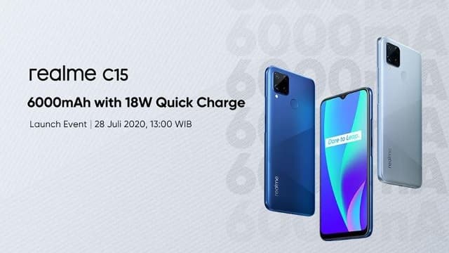 Realme C15 Siap Meluncur, Usung Kapasitas Baterai Super Jumbo