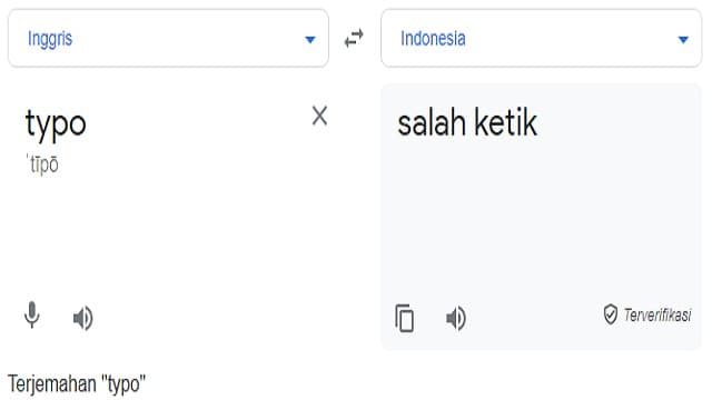 Apa Arti Kata Typo, Ini Penjelasannya Secara Detail