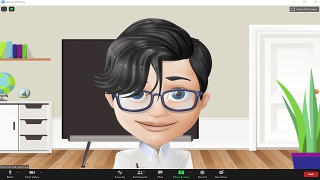 Cara Membuat Wajah Kartun Saat Zoom Meeting