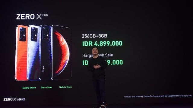 Infinix Zero X Pro Sudah Tersedia di Indonesia, Ini Spesifikasinya