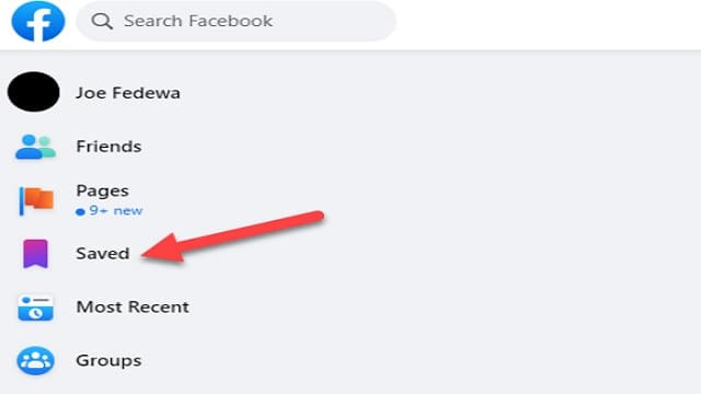 Melihat Postingan yang Tersimpan / Saved Post di Facebook