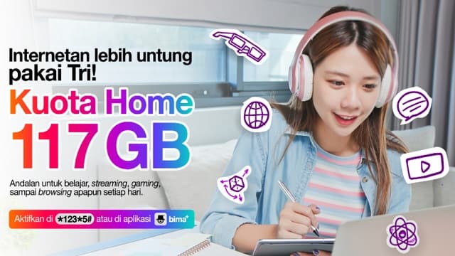 Cari Paket Data Tri Murah? Coba Beli Kuota Home Tri
