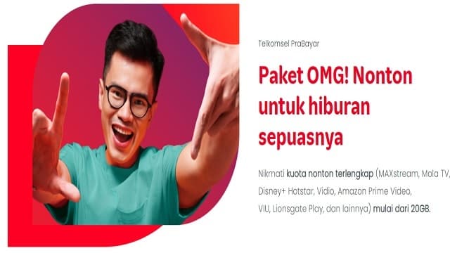 Kuota OMG Nonton Telkomsel, Pengertian dan Cara Daftar