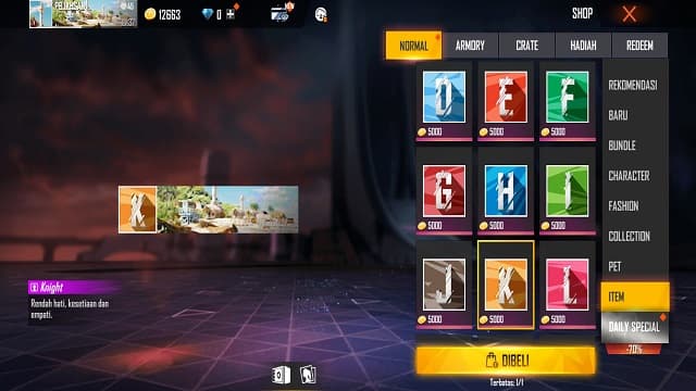 avatar huruf free fire Begini Cara Mendapatkan Avatar Huruf di Free Fire