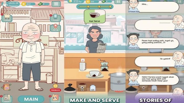 Rasakan Serunya Jadi Barista Lewat Game Ngopi Yuk