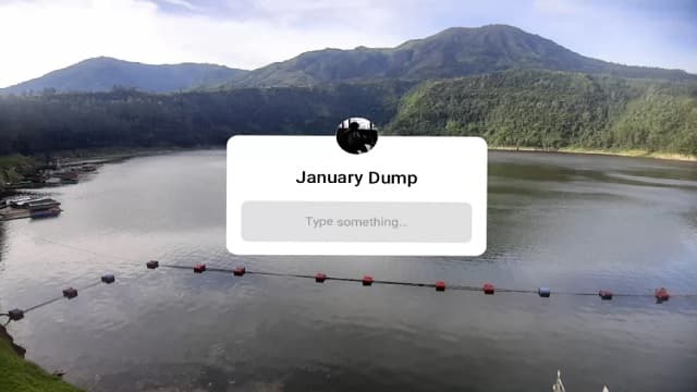Cara Membuat January Dump di IG yang Sedang Viral
