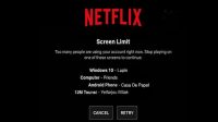 Screen limit Netflix adalah, Ini Detail Penjelasan Lengkapnya