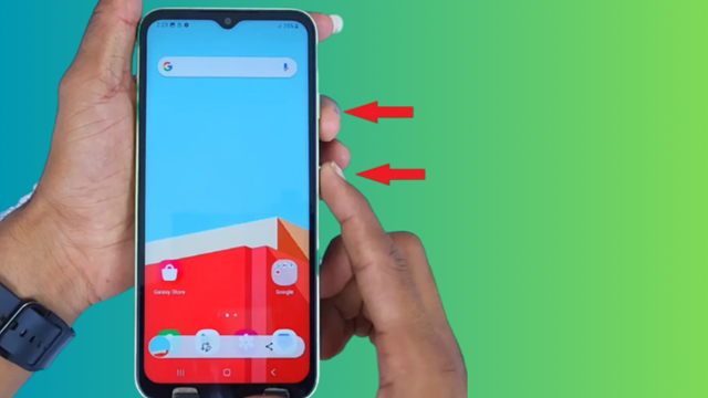 Cara Screenshot Samsung A05
